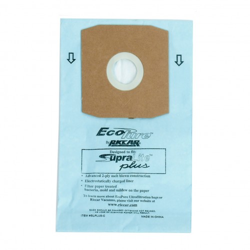 SupraLite Plus Canister Paper Bags, 6 Pack