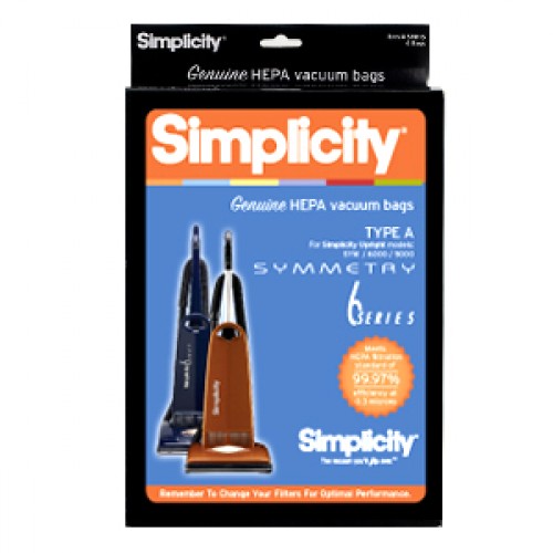 Symmetry SAH-6 HEPA Media Bags